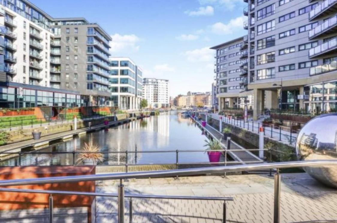 Deluxe River Canal View & Free Secure Parking! Leeds  Exteriör bild