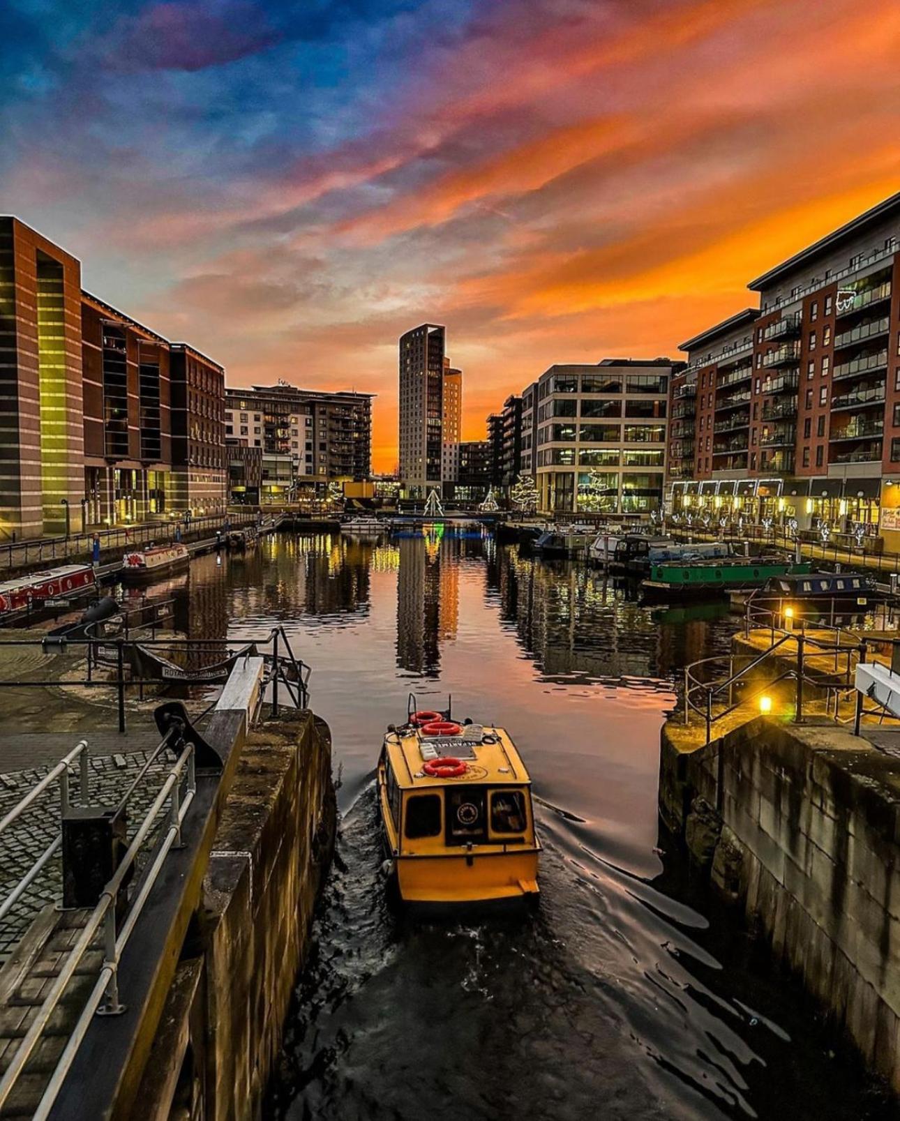 Deluxe River Canal View & Free Secure Parking! Leeds  Exteriör bild